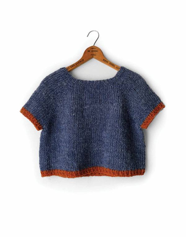 Ice Tee [blue & orange]